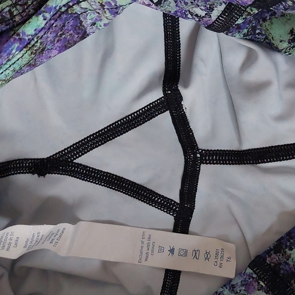 Lululemon fast & free crop II nulux 19" vivid vision - Picture 11 of 16